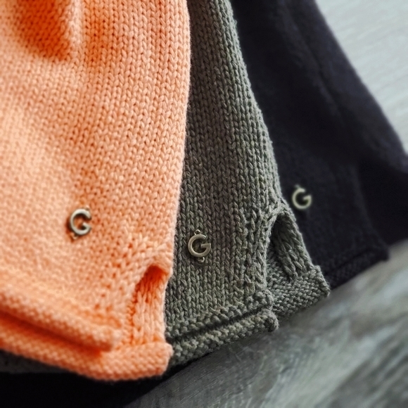 G by Guess Peekaboo Shoulder Sweater in Sherbet - Picture 8 of 14